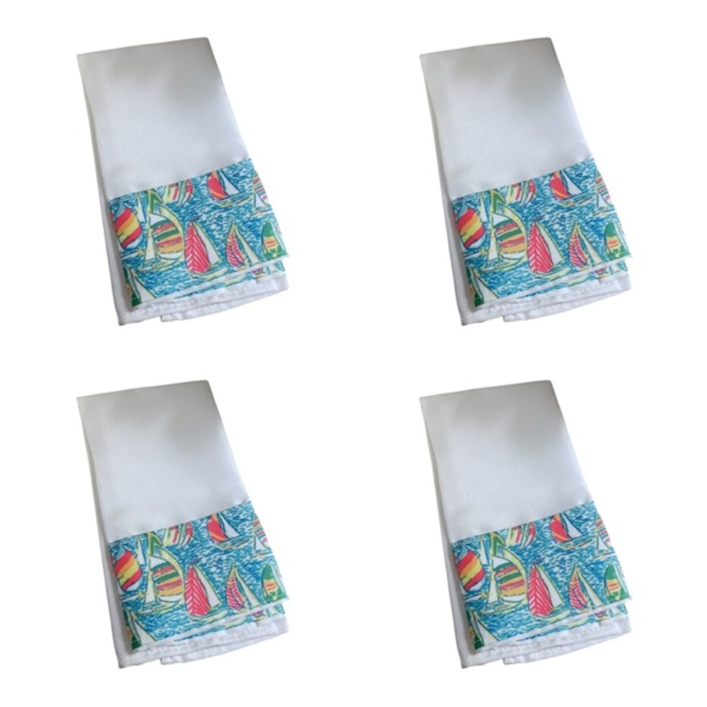 Lilly Pulitzer handmade dinner napkins - 4